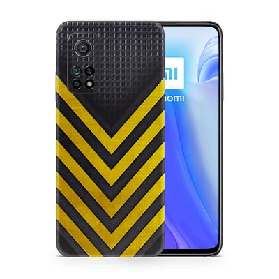 Mi 10T 5G Arrows Yellow 3D Skin WrapitSkin