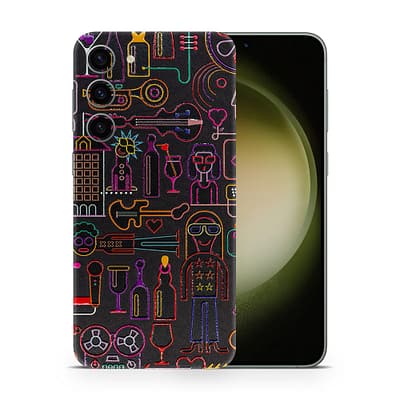 Galaxy S23 Plus Inca Art 3D Skin WrapitSkin