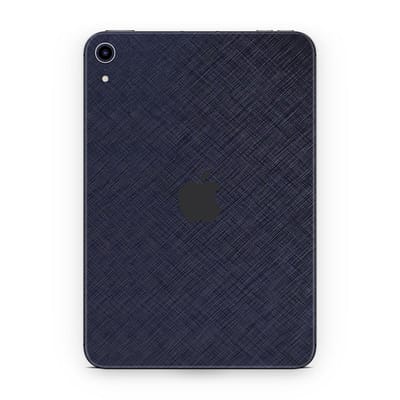 iPad Mini 6 Cross Metal Blue Skin WrapitSkin