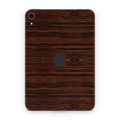 iPad Mini 6 Ebony Wood Skin WrapitSkin