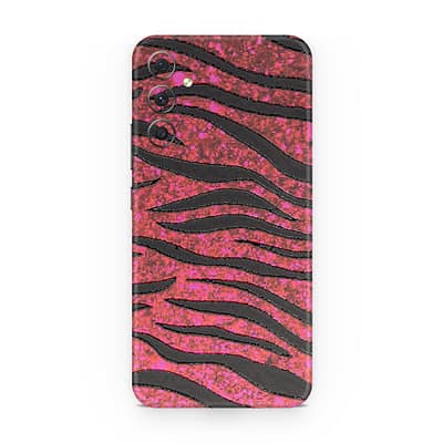Galaxy A24 Red Zebra 3D Skin WrapitSkin