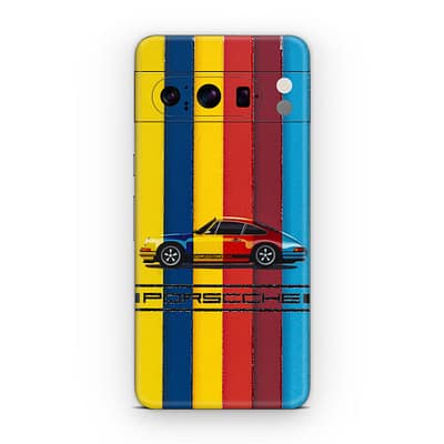 Pixel 8 Pro Porsche Multicolor 3D Skin WrapitSkin