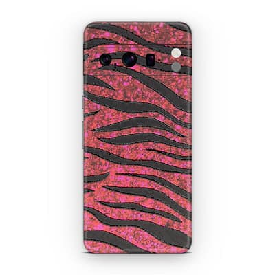Pixel 8 Pro Red Zebra 3D Skin WrapitSkin