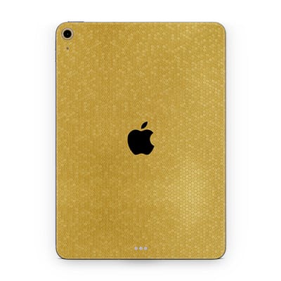 iPad Air 4 Honeycomb Gold Skin WrapitSkin