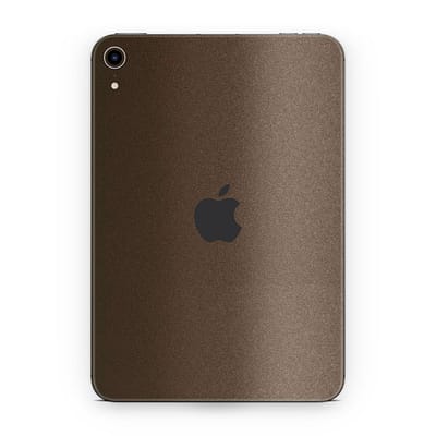 iPad Mini 6 Matte Brown Metallic Skin WrapitSkin