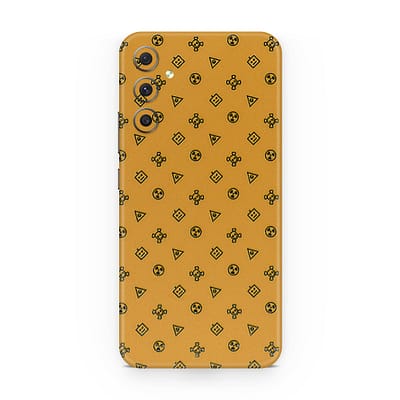 Galaxy A24 Yellow Danger 3D Skin WrapitSkin
