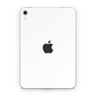 iPad Mini 6 Matte White Skin WrapitSkin