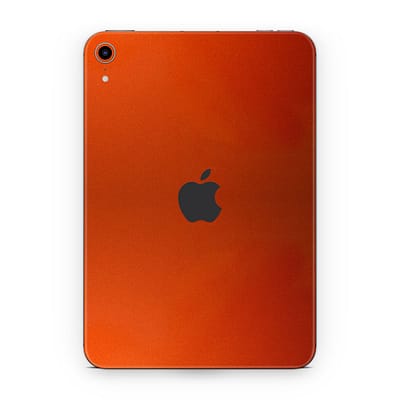 iPad Mini 6 Glossy Fiery Orange Skin WrapitSkin