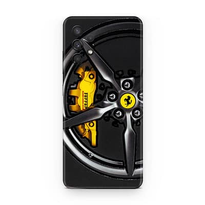 Galaxy A32 Ferrari Rim 3D Skin WrapitSkin