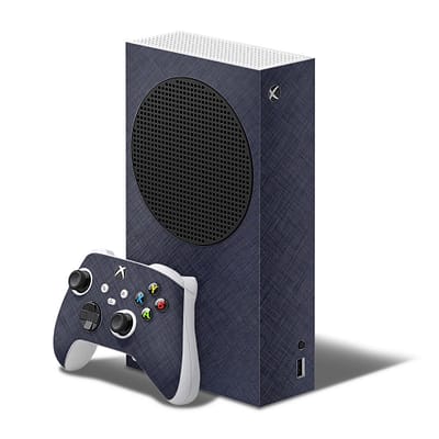 Xbox Series S Cross Metal Blue Skin WrapitSkin