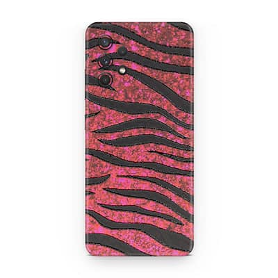 Galaxy A32 Red Zebra 3D Skin WrapitSkin