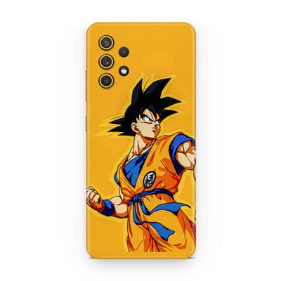 Galaxy A32 Goku Yellow 3D Skin WrapitSkin