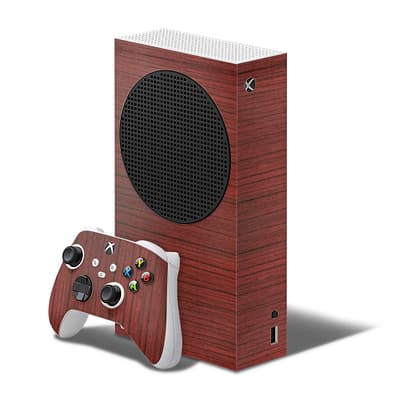 Xbox Series S Padauk Wood Skin WrapitSkin