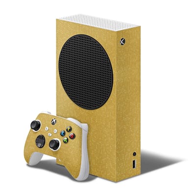 Xbox Series S HoneyComb Gold Skin WrapitSkin