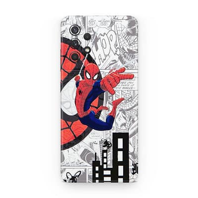 Galaxy A32 Spiderman Comic 3D Skin WrapitSkin