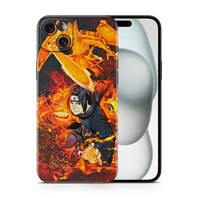 iPhone 15 Plus Itachi 3D Skin WrapitSkin