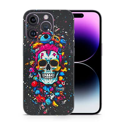 iPhone 14 Pro Max Skull 3D Skin WrapitSkin