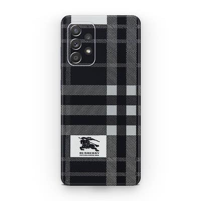 Galaxy A72 Burberry 3D Skin WrapitSkin