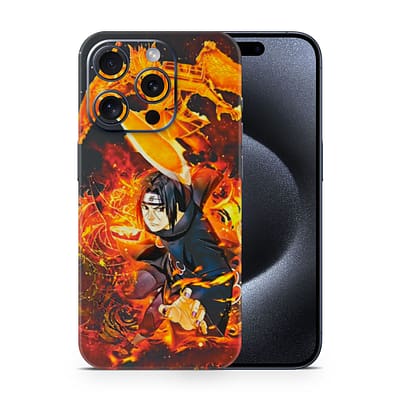 iPhone 15 Pro Itachi 3D Skin WrapitSkin