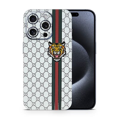 iPhone 15 Pro Gucci Tiger 3D Skin WrapitSkin