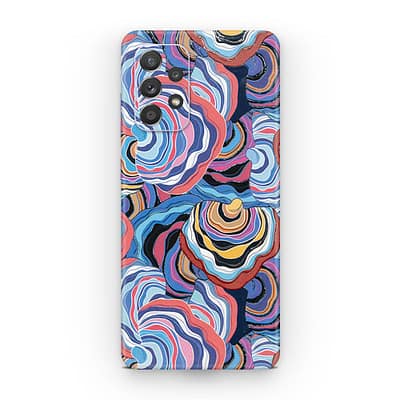 Galaxy A72 Abstract Multicolor 3D Skin WrapitSkin