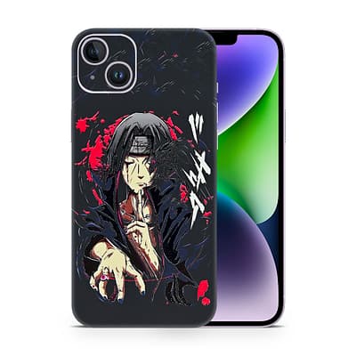 iPhone 14 Itachi Uchiha 3D Skin WrapitSkin