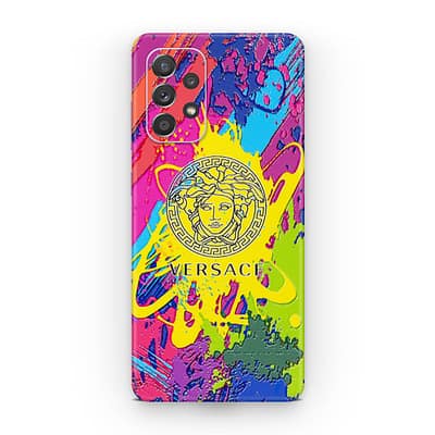Galaxy A72 Versace Colorful 3D Skin WrapitSkin