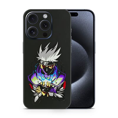 iPhone 15 Pro Kakashi 3D Skin WrapitSkin
