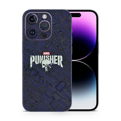 iPhone 14 Pro Max Punisher 3D Skin WrapitSkin