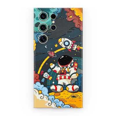 Galaxy S24 Ultra Flight Planet 3D Skin WrapitSkin