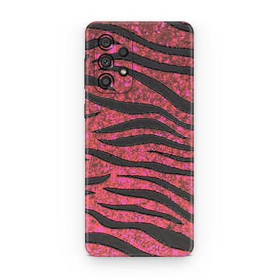 Galaxy A73 5G Red Zebra 3D Skin WrapitSkin