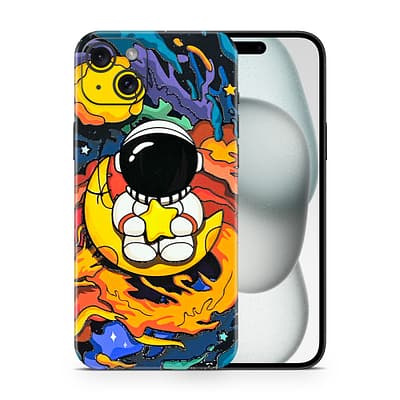 iPhone 15 Plus Astronaut 3D Skin WrapitSkin