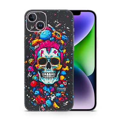 iPhone 14 Skull 3D Skin WrapitSkin