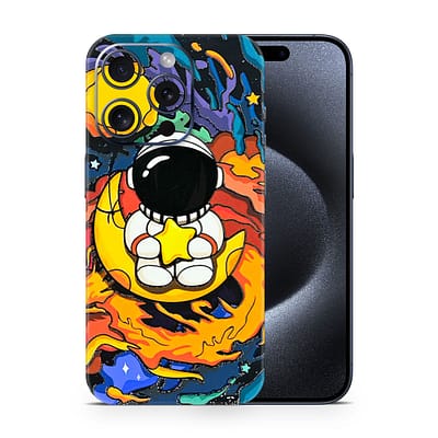 iPhone 15 Pro Astronaut 3D Skin WrapitSkin