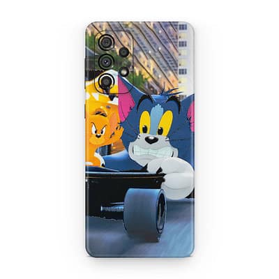 Galaxy A33 5G Tom And Jerry 3D Skin WrapitSkin