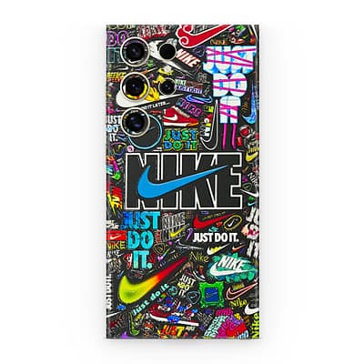 Galaxy S24 Ultra Nike Logos 3D Skin WrapitSkin