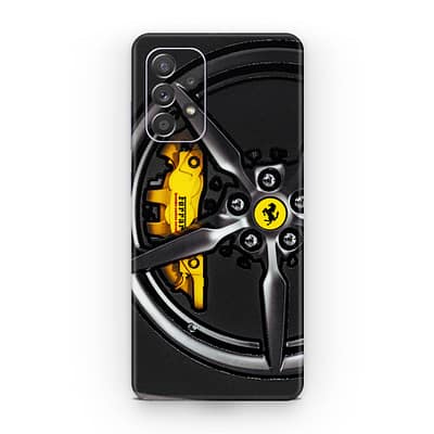 Galaxy A72 Ferrari Rim 3D Skin WrapitSkin
