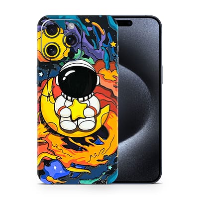 iPhone 15 Pro Max Astronaut 3D Skin WrapitSkin