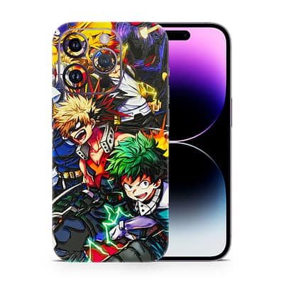 iPhone 14 Pro Max My Hero 3D Skin WrapitSkin