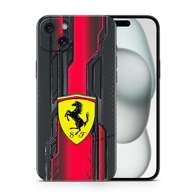 iPhone 15 Plus Ferrari's Legacy 3D Skin WrapitSkin