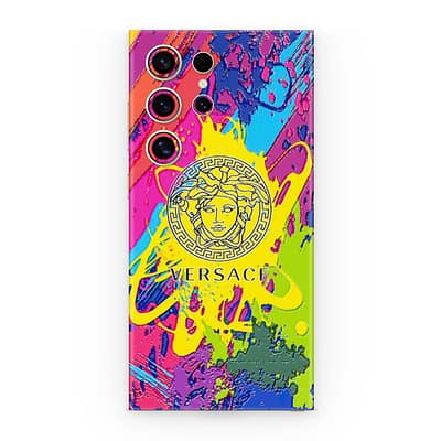 Galaxy S24 Ultra Versace Colorful 3D Skin WrapitSkin