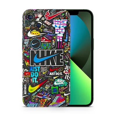 iPhone 13 Nike Logos 3D Skin WrapitSkin