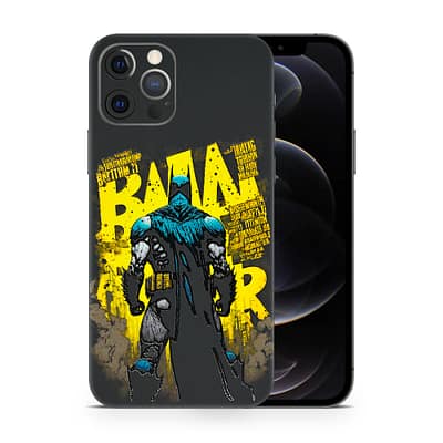 iPhone 12 Pro Batman 3D Skin WrapitSkin