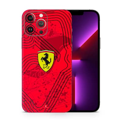 iPhone 13 Pro Ferrari's Blaze 3D Skin WrapitSkin