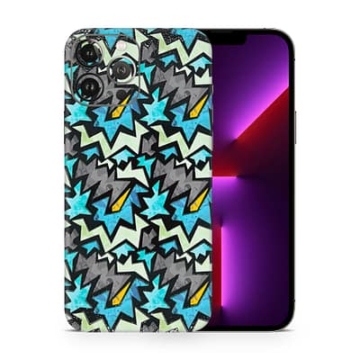 iPhone 13 Pro Graffiti Harmony 3D Skin WrapitSkin
