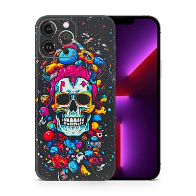 iPhone 13 Pro Skull 3D Skin WrapitSkin