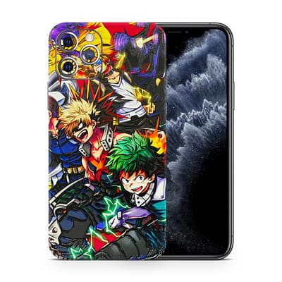 iPhone 11 Pro My Hero 3D Skin WrapitSkin