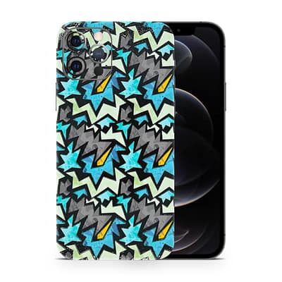 iPhone 12 Pro Graffiti Harmony 3D Skin WrapitSkin
