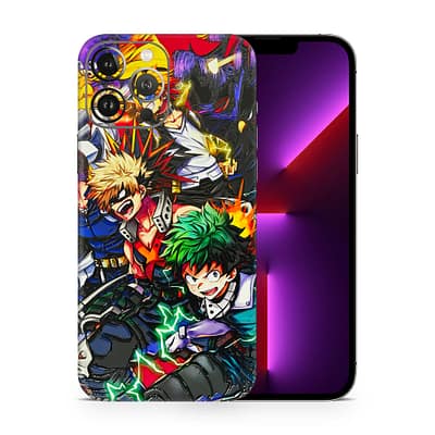 iPhone 13 Pro My Hero 3D Skin WrapitSkin
