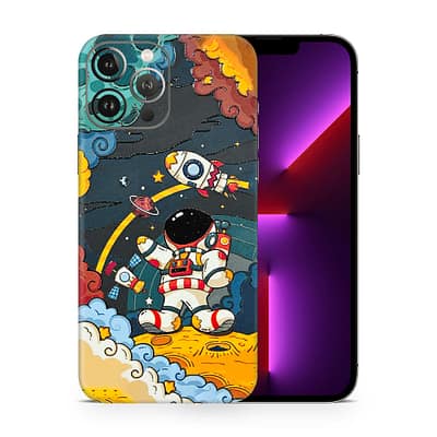 iPhone 13 Pro Flight Planet 3D Skin WrapitSkin